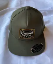 “True to this Volcom Stone” Logo Mens Full Snapback Embroidered Hat Baseball Cap