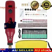 Thunder Tools Mini Rotary Tool Kit 3.7V Mini Grinder with 3 Variable Speed Tools