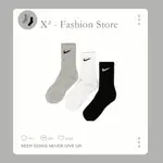 ◤X²◢ 🔹 ΝΙΚΕ SWOOSH SOCK 運動 長襪 短襪 中筒襪  白 黑 灰