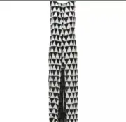 Sass & Bide Sz 6 8 Black White Mini Dress With Draped Panels Retail $480