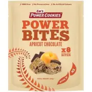 Em's Power Bites Apricot Chocolate - 240g - 8 Pack