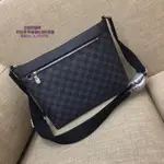 LOUIS VUITTON MICK PM N40003 LV 黑灰棋盤格紋斜背信差包/郵差包