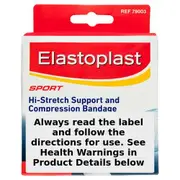 Elastoplast Sport Hi-Stretch Support & Compression Bandage 7.5cm x 7m Roll
