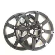 2 Pcs 8" ABS Plastic Speaker Cover Grill For Car Audio DJ PA Speaker All Black
