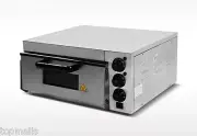 Commercial Electric Pizza Oven With Timer for Making Bread, Cake, Pizza 1 layer