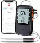 Bluetooth Meat Thermometer, Wireless Meat Thermometer for Smoker Oven, Digital G