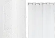 Cortina Polisher 140 x 260 8 Anillas Blanco