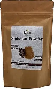 Shikakai Powder | 3.53 Oz (100 g) | Acacia Concinna | Natural & Pure Powder for Hair Care By KVAAS