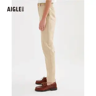 【AIGLE】女 防潑休閒長褲(AG-3P230A150 卡其)