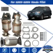 For 2005-08 Honda Pilot 3.5L V6 Manifold Catalytic Converters Left Right & Rear