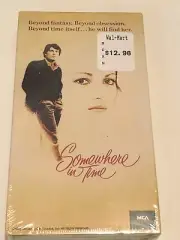 Somewhere In Time VHS Tape Christopher Reeve Sealed New Old Stock S1A