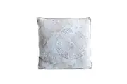 Rayell 50x50cm Quaint Coral Cushion Linen w Feather Insert Sofa Pillow Mustard