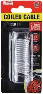 Handy Hardware Spring Cable, 1 Meter Length