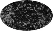 Compatible For Ford Mustang 2015 2016 2017 Real Forged Carbon Fiber & FRP Car Front Transparent Engine Hood Vent Cover(Forged Carbon)