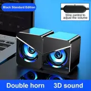 Computer Speakers Pc Music Sound Box Usb Wired For Desktop Laptop Loudspeaker
