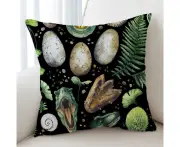 Dinosaur and Dinosaur Eggs Cushion