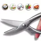 Heavy Duty Shears Professional Steel Chicken Beef Scissors Fish Tuna Sushi Salmo