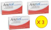 36 ANUSOL FOR HEMORRHOIDAL DISCOMFORT SUPPOSITORIES rectal haemorrhoids Relief