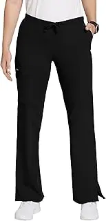 [Jockey] Women's Scrubs Scrub Pant, Black, Small Petite