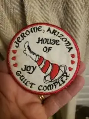 Vintage Jerome Arizona House Of Joy Guilt Complex Patch Embroidered Leg