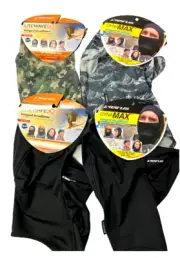 Seirus NWT Hinged Headliner Choice LiteWave50,DynaMax, Black, Pattern 2020 4in1