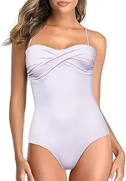 [Sport Army] Women's Nacre Voyage Bandeau One Piece Swimsuit