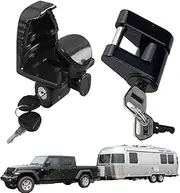 Trailer Hitch Lock Kit | RV Lock Set | Heavy Duty Anti Theft Security Locking Device for Boat RV Marine Kayak Vehicle