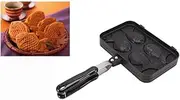 Create Authentic Taiyaki Fish Waffles Maker with This NonStick Double Baking Pan,Ideal for Mini Pancakes, Korean Fish Cakes, and Mini Pies
