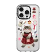 iPhone 16 Pro Clear Case MagSafe Compatible City girl