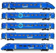 Hornby R30102 OO Gauge Class 803 803005 'Net-Zero Champion' Lumo Five Car Train