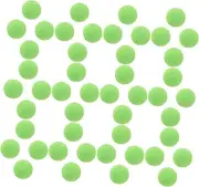 QUMIIRITY Unique Design Game Balls 50pcs Round Launch Balls for Shooting Family-Friendly Toy Balls Foam Material
