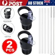 2PCS Replacement Straw Lid for Hydro Flask Standard Water Bottle 12oz 18oz 24oz