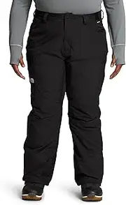 [THE NORTH FACE] Women's Plus Freedom Insulated Pant, TNF Black, 1X Short