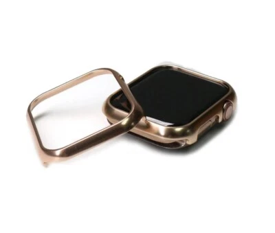 Los Angeles Boutique Aluminum Alloy Bumper Case Apple Watch 44mm NEW Metal Gold