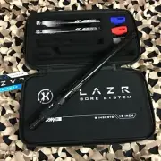 HK ARMY AUTOCOCKER THREADED LAZR BARREL KIT W/ BLACK INSERTS - POLISH BLACK