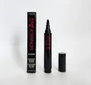 LANCOME NIB Monsieur Big Bold Eye Marker Eyeliner in Ultra Black - Full Size