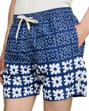 Sandro Vintage Flower 5.5 Swim Trunks