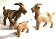 Playmobil,BILLY GOAT,NANNY GOAT WITH KID,ALL NEW