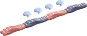 Sensory Balance - Balancing Bascil Toy, Stacking Body Coordination Training Set | Improved Stability And Texture Design For Indoor Play, Build Games