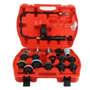 _18pcs Car Water Tank Leak Tester Cooling System Detector Tool Kit