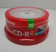 30 Pack Memorex Music CD-R 700MB 80min 40x Multi Speed Blank Recordable CDs NEW