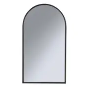Acton Arch Wall Mirror Black