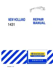 New Holland 1431 Disc Mower Conditioner Service Manual Repair Shop Book