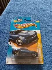 '12 Camaro Hot Wheels Blue 9/50