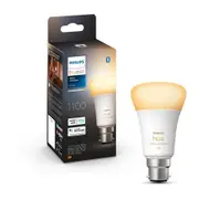 Philips Hue White Ambiance Home Light Bulb/Globe 11W A60 B22 w /Bluetooth 1055LM