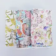 Baby Burp Cloths 3 Pack May Gibbs Snuggle Pot Prints Toweling Back Handmade New