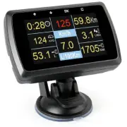 Digital Display Car OBD OBD2 Speedometer Gauge RPM Fault Code Water Temp Alarm (for: Toyota)