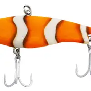 Zerek Lure Fish Trap 110mm 30g Soft Vibe Fishing Lure #Clown Fish/CF