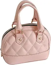 [Reberomantic] Rebecca Girls Mini Shell Satchel Purse Kids Cute Top Handle Handbag Chain Crossbody Bag