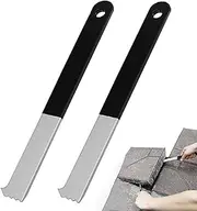 Paver Lifter - 2X Paver Lifting Tool with Joint Scraper - Sidewalk Scraper, Sunken Brick Tool, Garden Paver Lifter with Microteeth for Paver Patio Blocks
